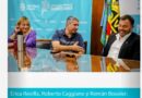 Erica Revilla y Román Bouvier intensifican gestiones por la pavimentación de la Ruta Prov. N°45