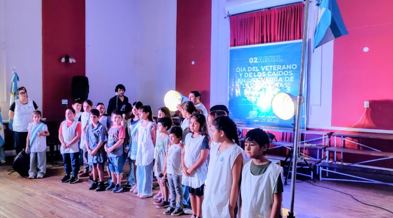 Acto por el Día del Veterano y de los Caídos en la Guerra de las Malvinas