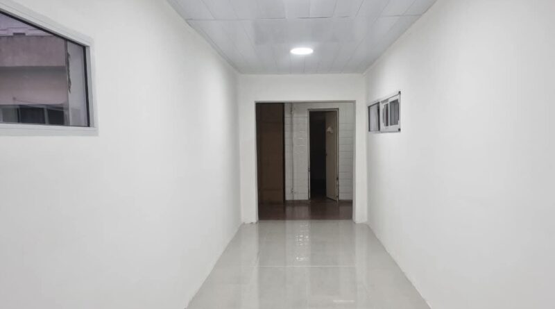 Finalizó la obra del pasillo de transferencia del Hospital Municipal Unzué de la ciudad de Rojas