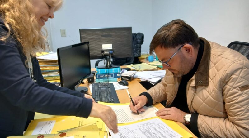En Rojas: el intendente Bouvier avanzó con la incorporación de tierras para loteos y espacios verdes