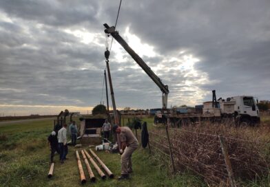 En Rojas: informan inversiones para mejorar la red de agua