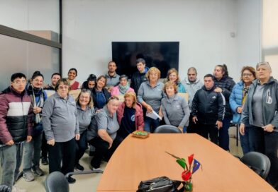 El Grupo de Mujeres de AFA Rojas, entregó repelentes a instituciones de la comunidad